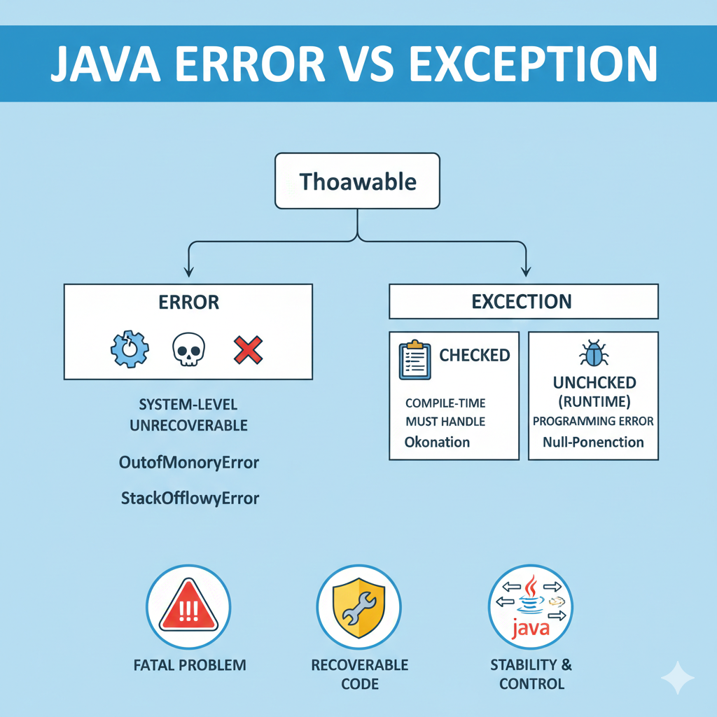 Error와 Exception