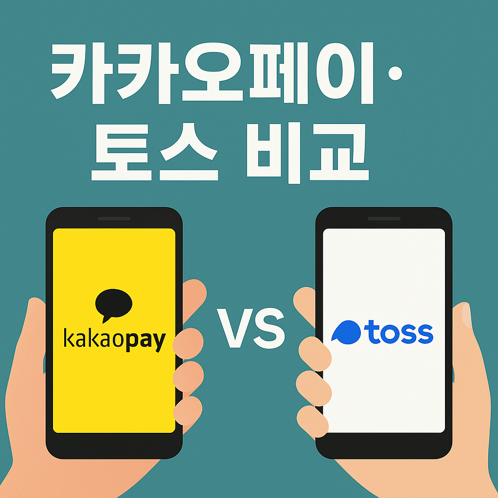 카카오페이·토스 비교