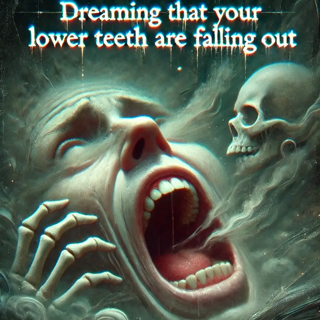 아래이빨 빠지는 꿈 해몽