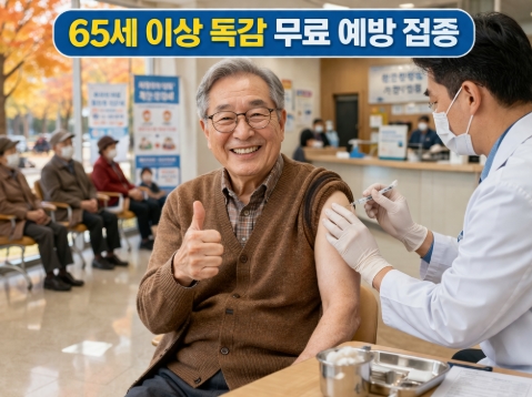 65세 이상 독감 무료 예방 접종 기간 총정리!(언제부터 가능?)