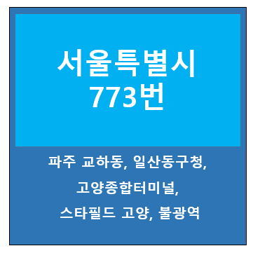 서툴773번버스