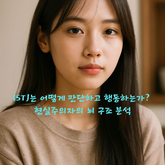 ISTJ, MBTI, 성격유형, 현실주의자, 사고방식, 인지기능, 내향감각,
외향사고, 감정억제, 성격분석