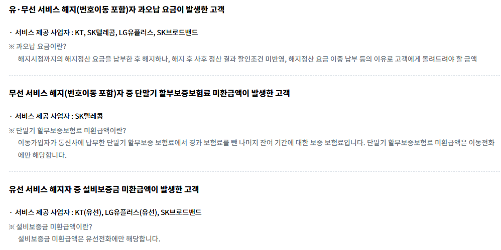 환급대상