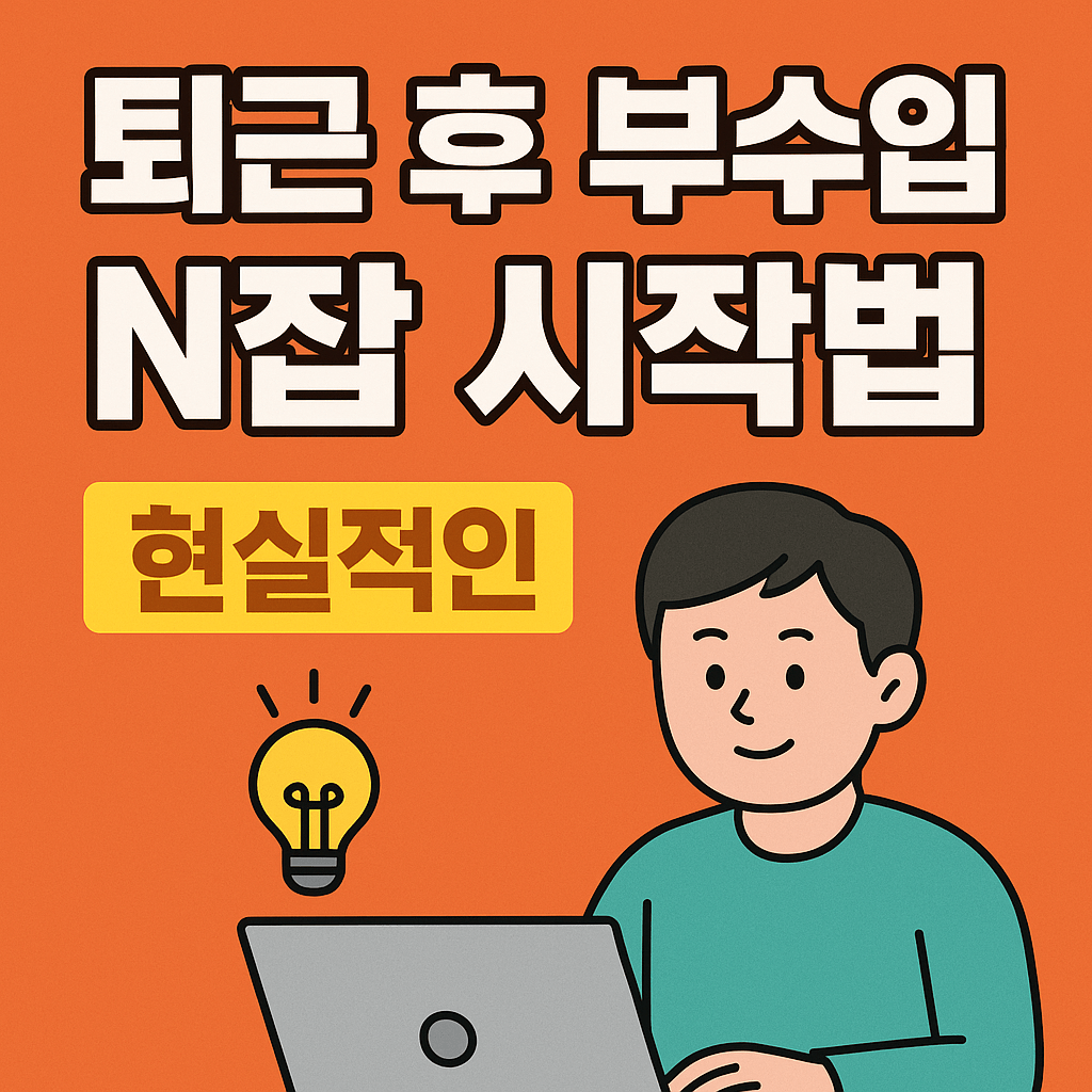 퇴근 후 부수입