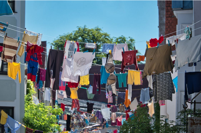 장마철 빨래 냄새 제거 방법