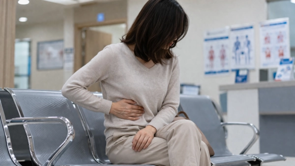 오른쪽 갈비뼈 아래 통증