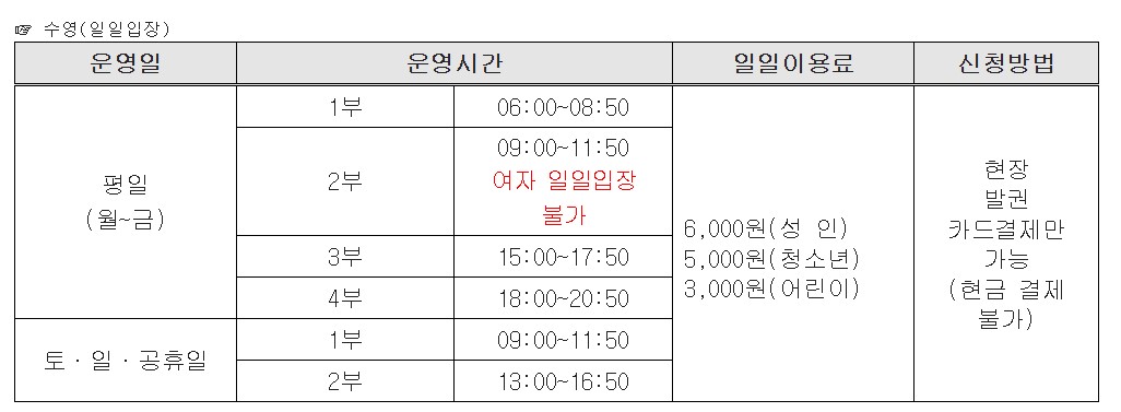swimming-program