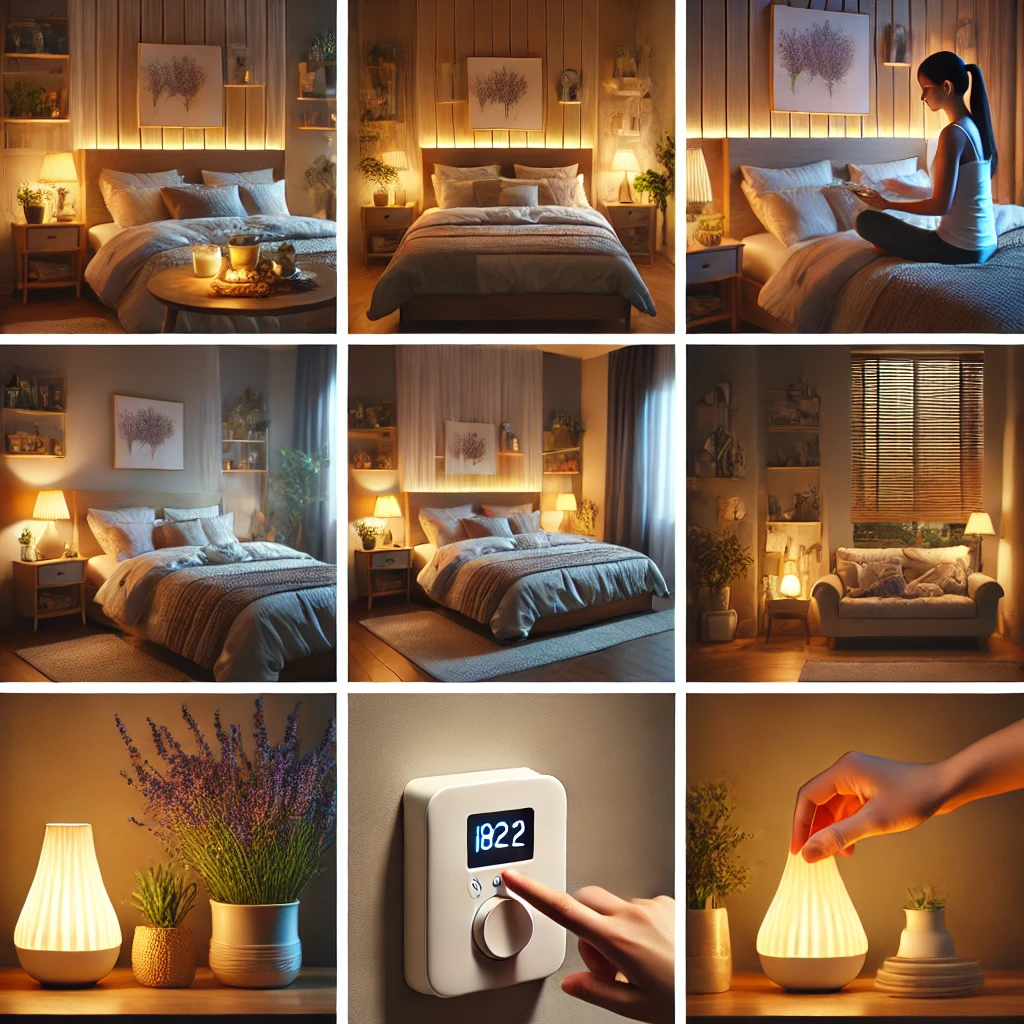 수면의 질을 높이는 침실 환경 만들기