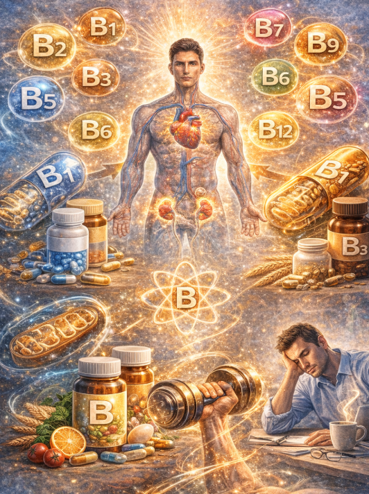 비타민 B군 복합체의 효능 관련 사진