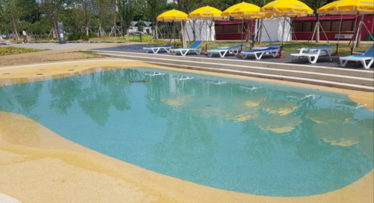 잠실 한강공원 수영장 이미지