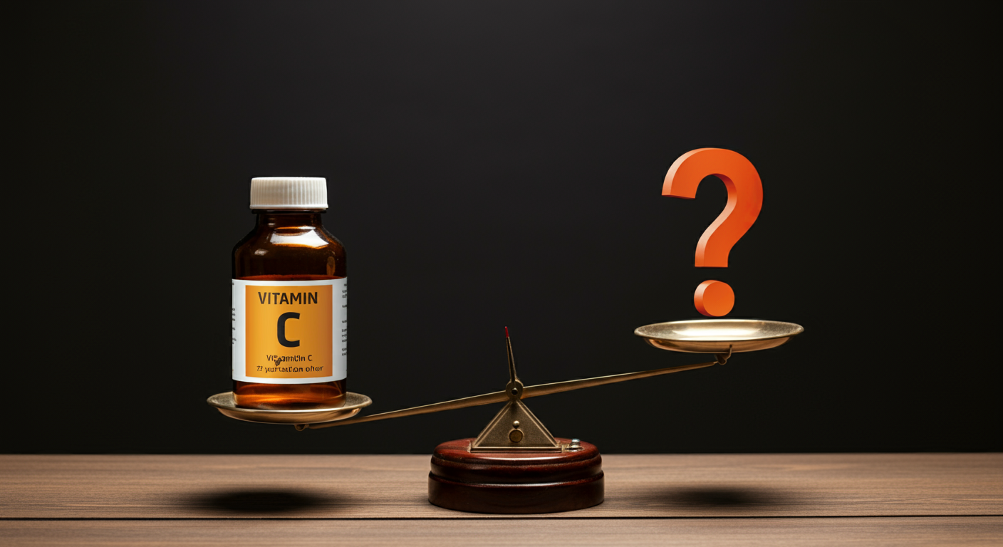 메가도스 비타민C, 신중하게 접근