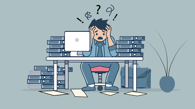 직장인 마음건강 사진