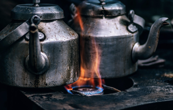 요리 도중 벌어진 뜻밖의 재난 상황