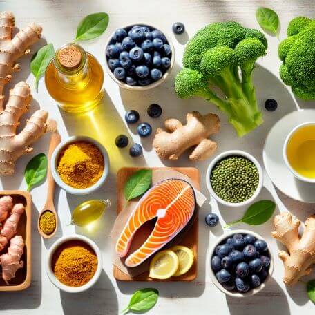 자연에서 찾는 항염증 식품관