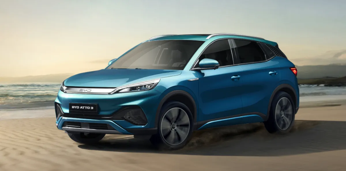 Chinese electric car BYD