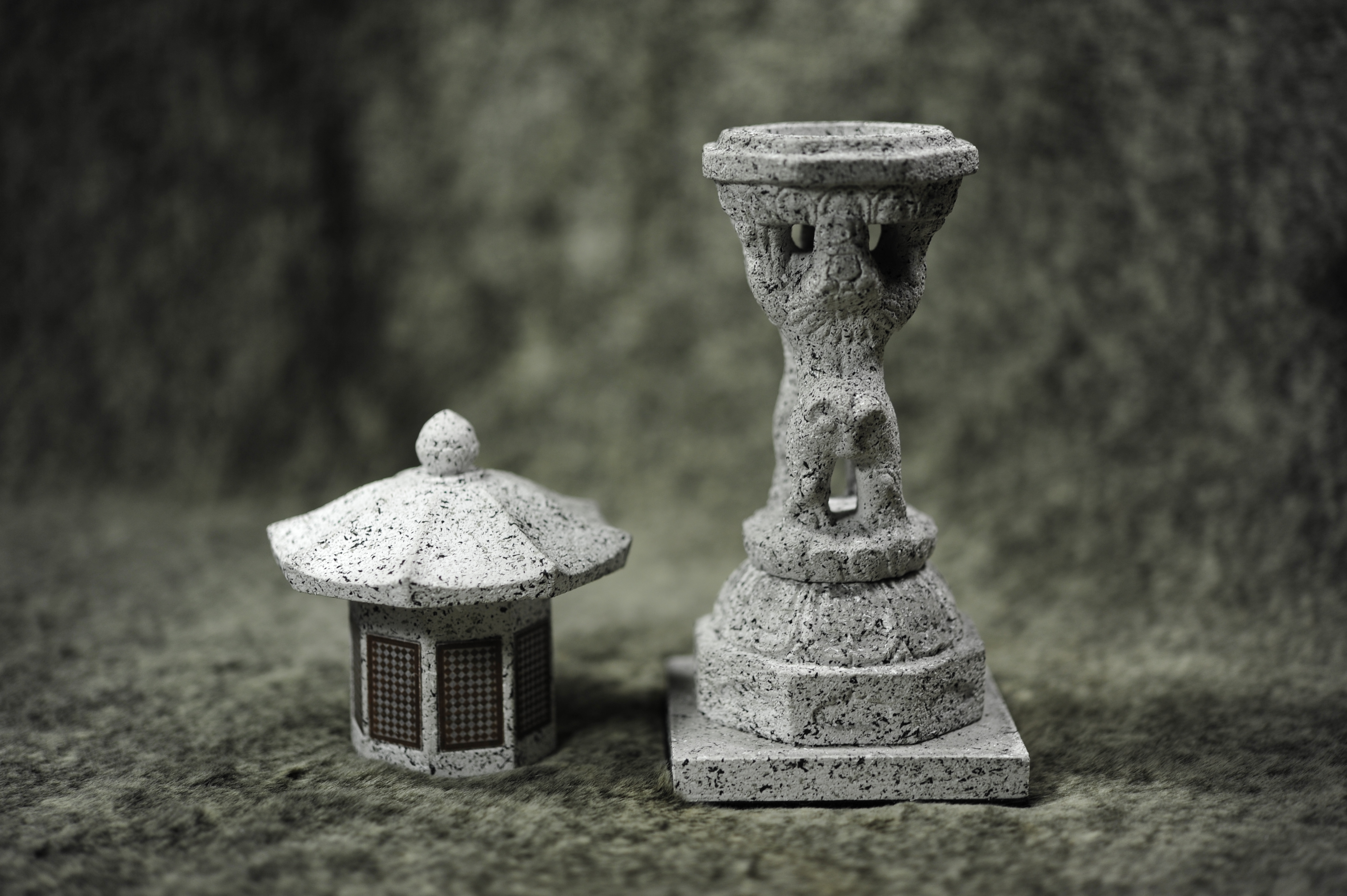 광양 중흥산성 쌍사자 석등