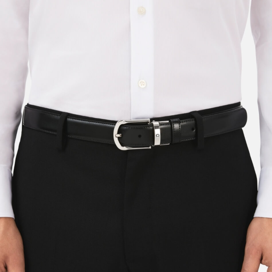 몽블랑 벨트 착용