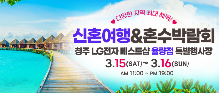 청주-신혼여행&amp;혼수박람회