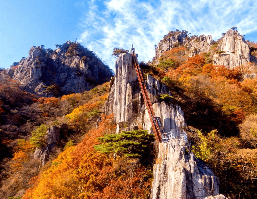 대둔산의-단풍-완주