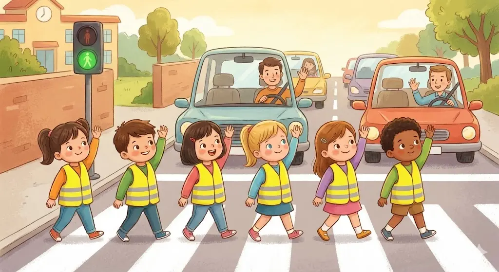 AI 활용 안전교육용 상황별 일러스트 제작