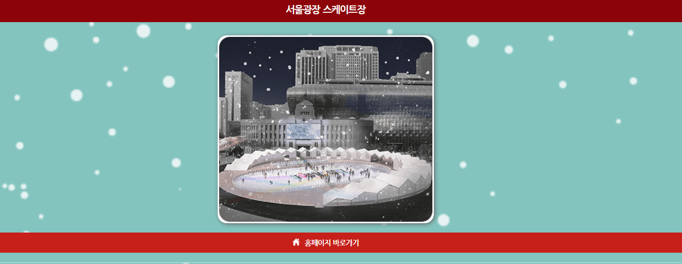 서울광장스케이트장 서울광장아이스링크장 예약 주차 정보 2024
