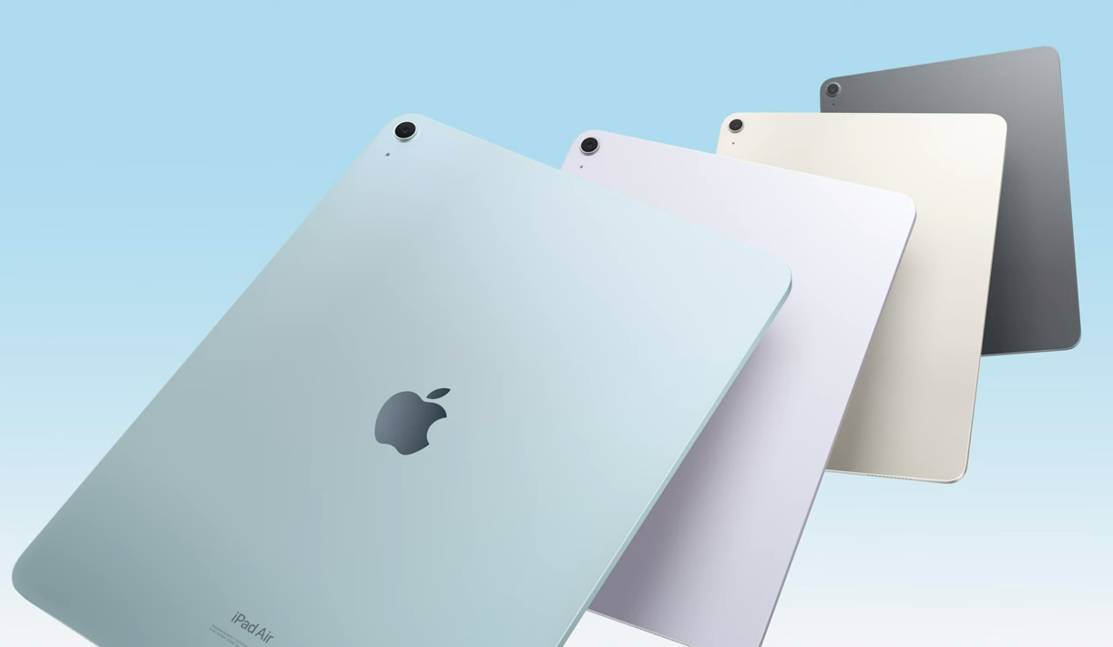 애플 아이패드 에어의 4가지 색상