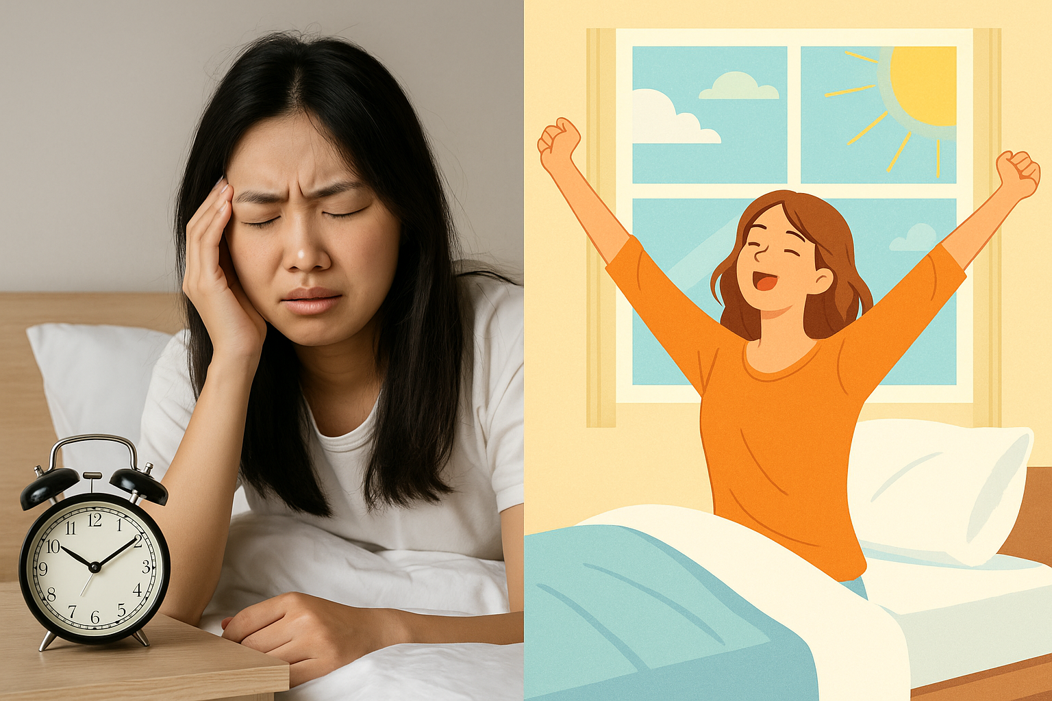 아침에 일어나기 힘든 이유와 해결법