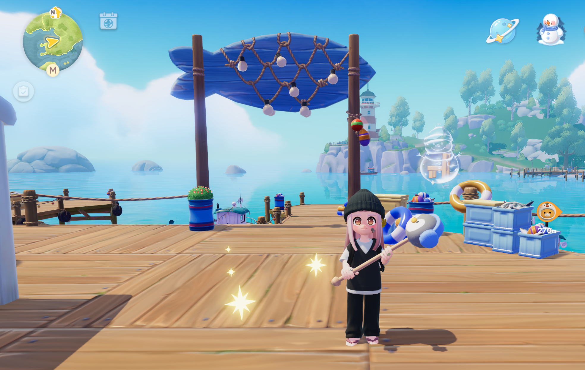 두근두근타운 온천란 버블