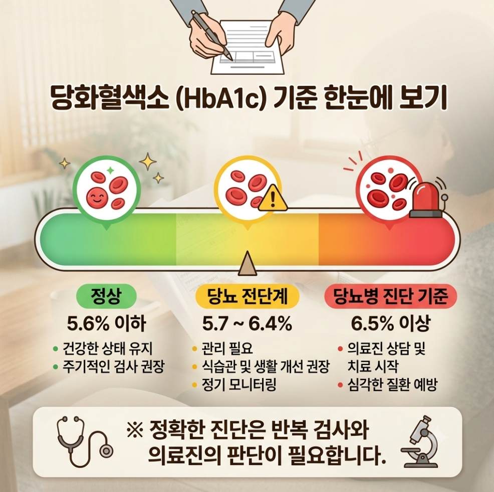 당화혈색소 기준