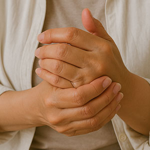 저혈당 증상 - 손 떨림