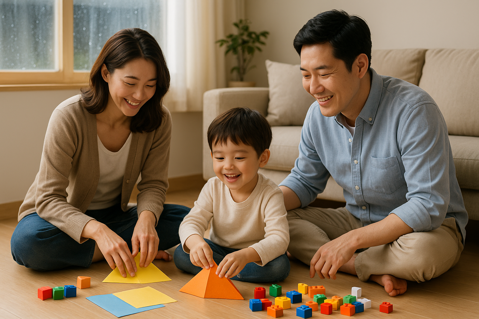 4살 아이와 즐기는 집콕 놀이 BEST 10, 비 오는 날 완벽 준비