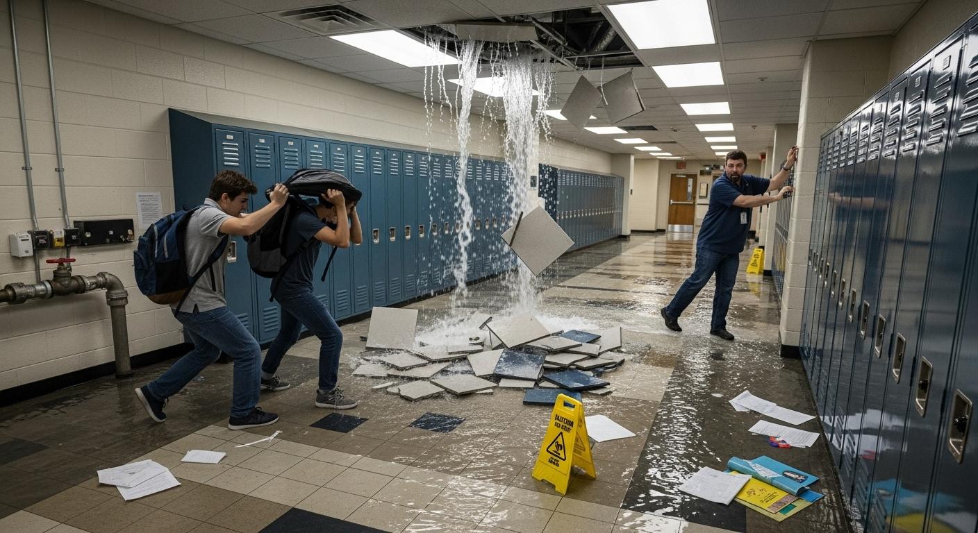 학원배상책임보험 누수