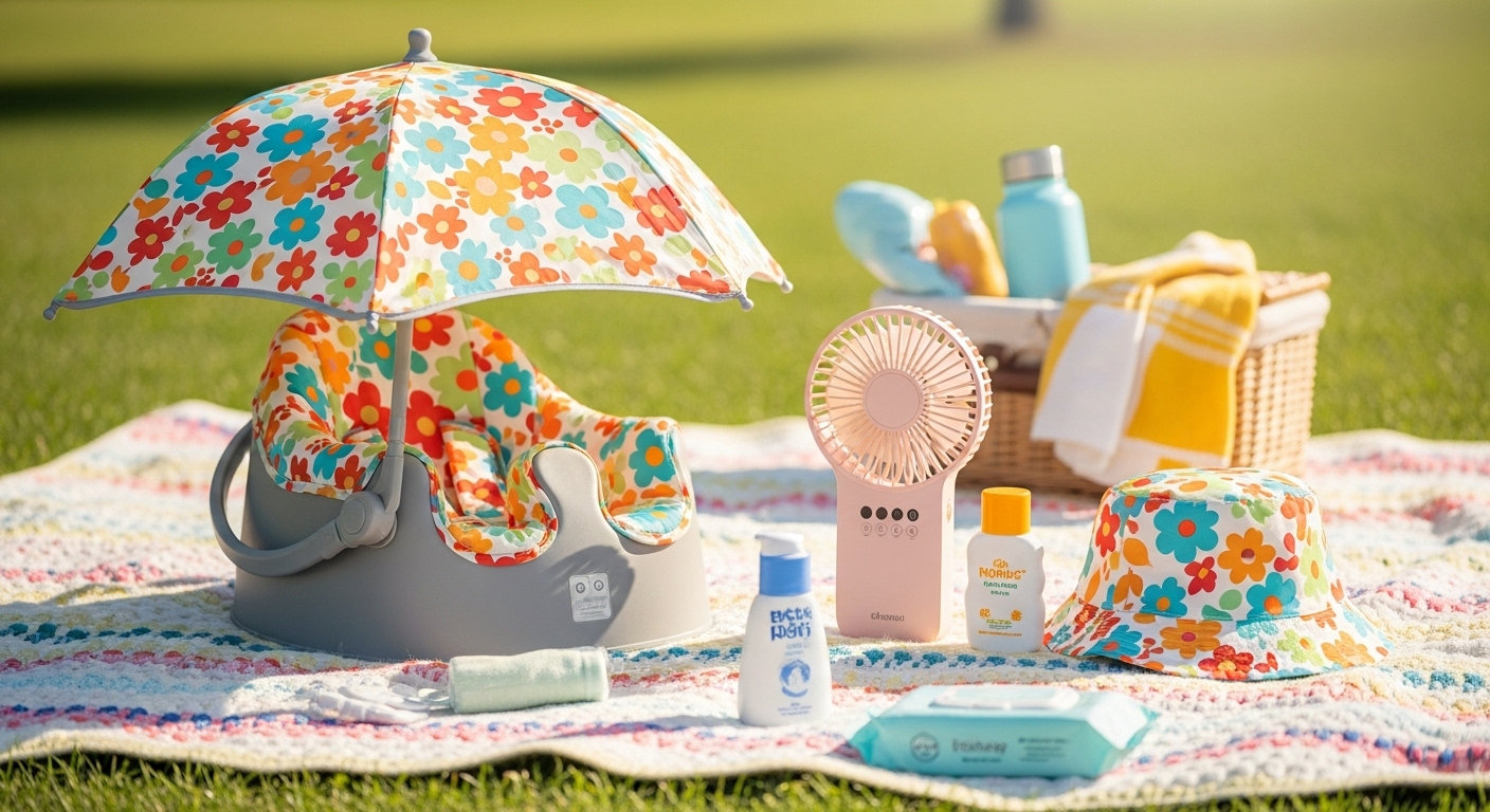 여름철 아기 외출 준비물