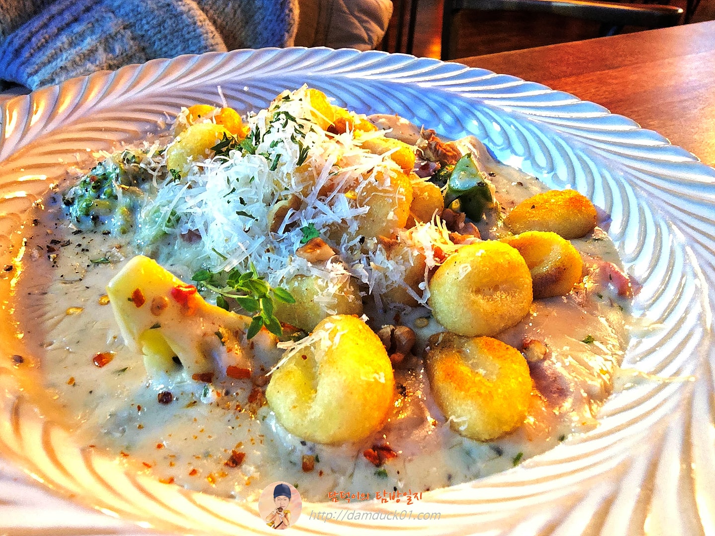 감자 크림 뇨끼