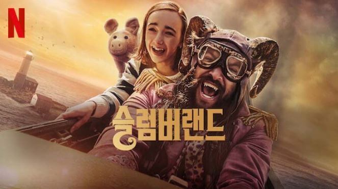 하늘을 나는 사진