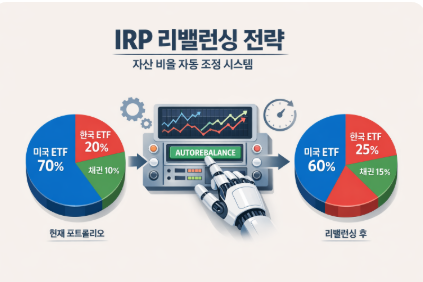 ETF 자동 리밸런싱 인포그라피