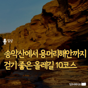 송악산에서 용머리해안까지 걷기 좋은 올레길 10코스
