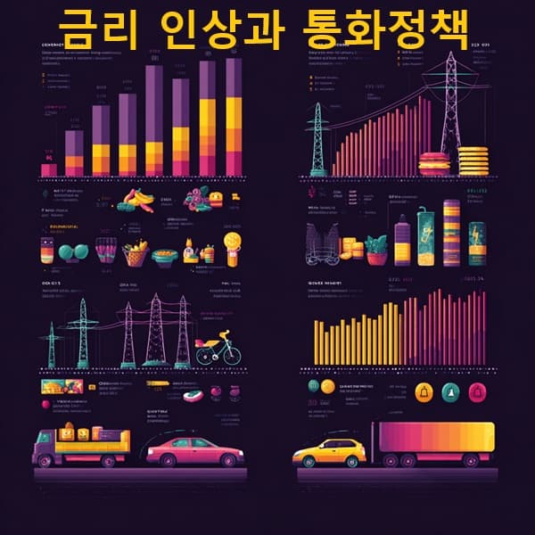 주요 소비자 물가 품목의 연도별 상승률 비교 이미지