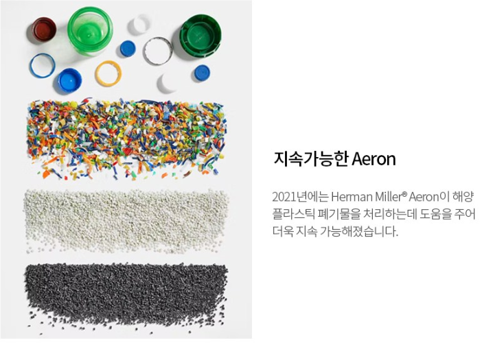 허먼밀러 뉴에어론 체어 친환경성