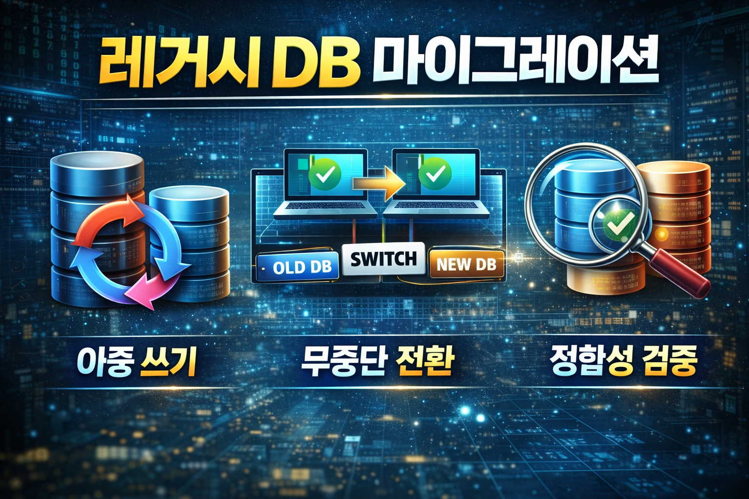 레거시 DB 마이그레이션