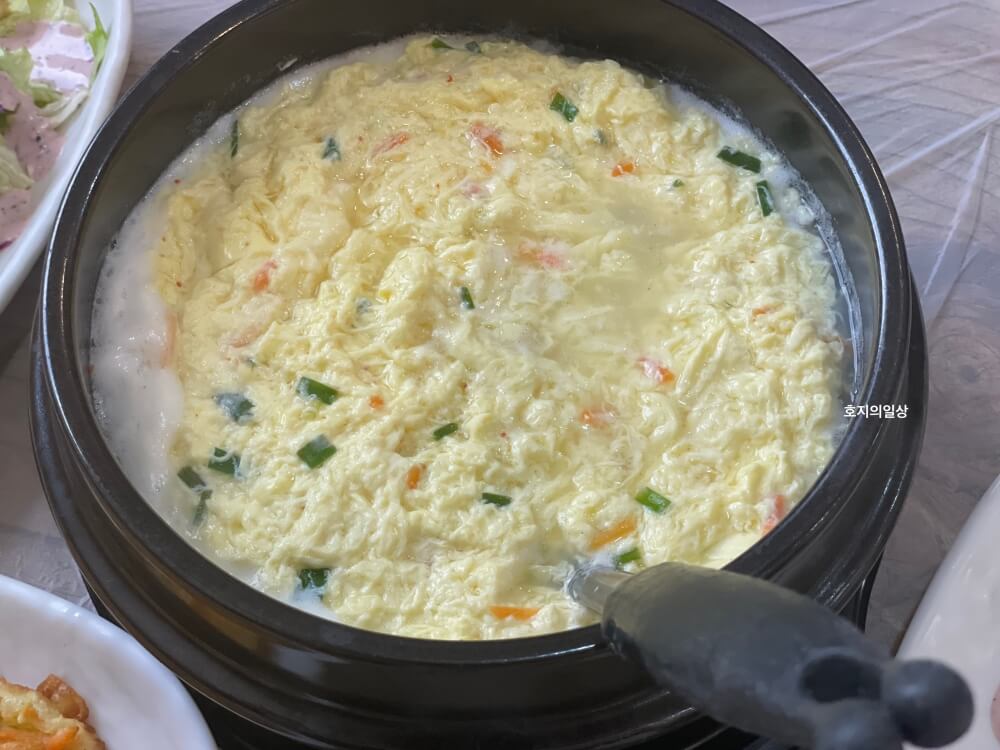 홍천 서석면 로컬 현지 맛집 응골가든 - 계란탕