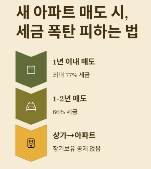 재건축 아파트(일시적 2주택) 양도세-폭탄 피하는 비법!