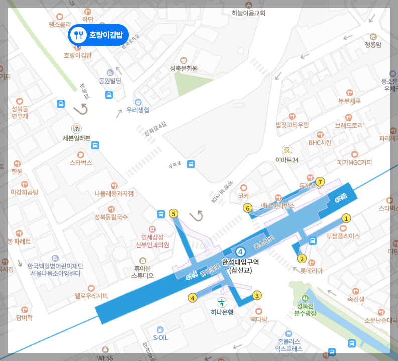 성북동 맛집 BEST 11