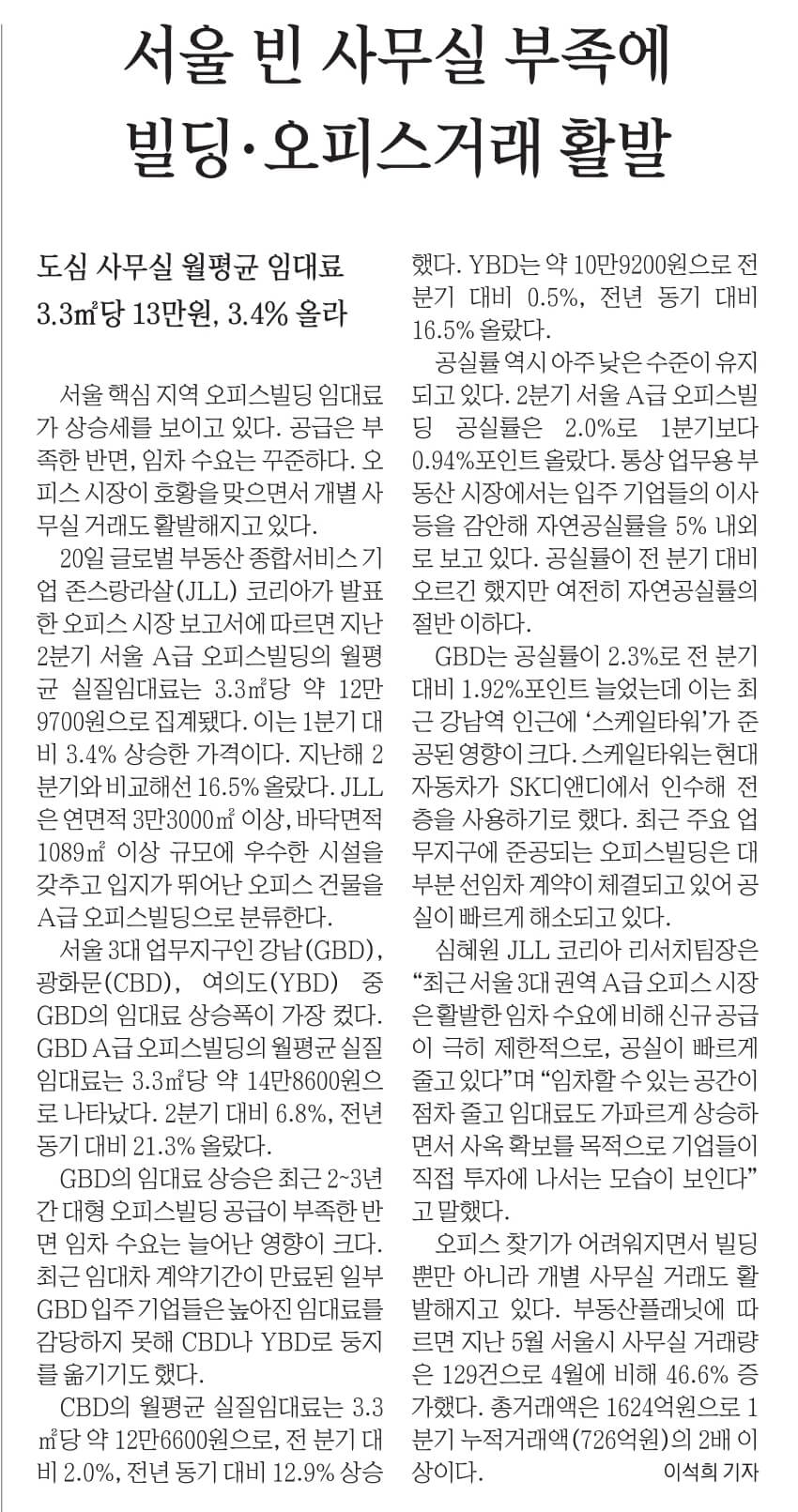 7월21일 금 신문스크랩13