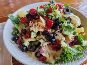 제주: 유채나물 들기름 파스타 퓨전 레스토랑