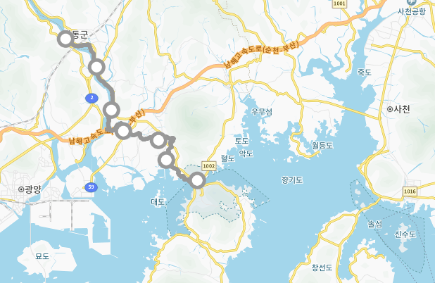 경남 하동 전남 광양 명소 가볼만한곳 걷기좋은 남파랑길 47, 48코스