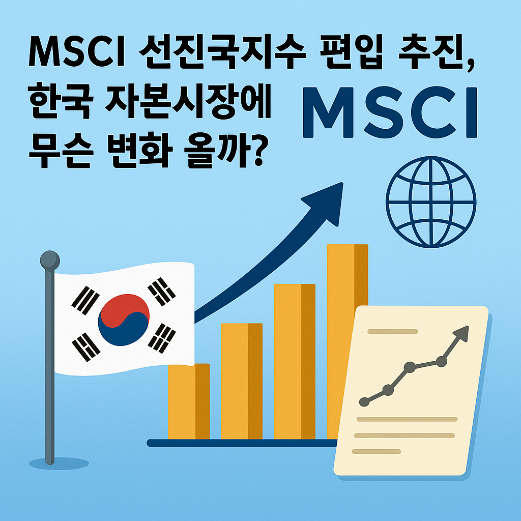 MSCI 선진국지수 편입 도전