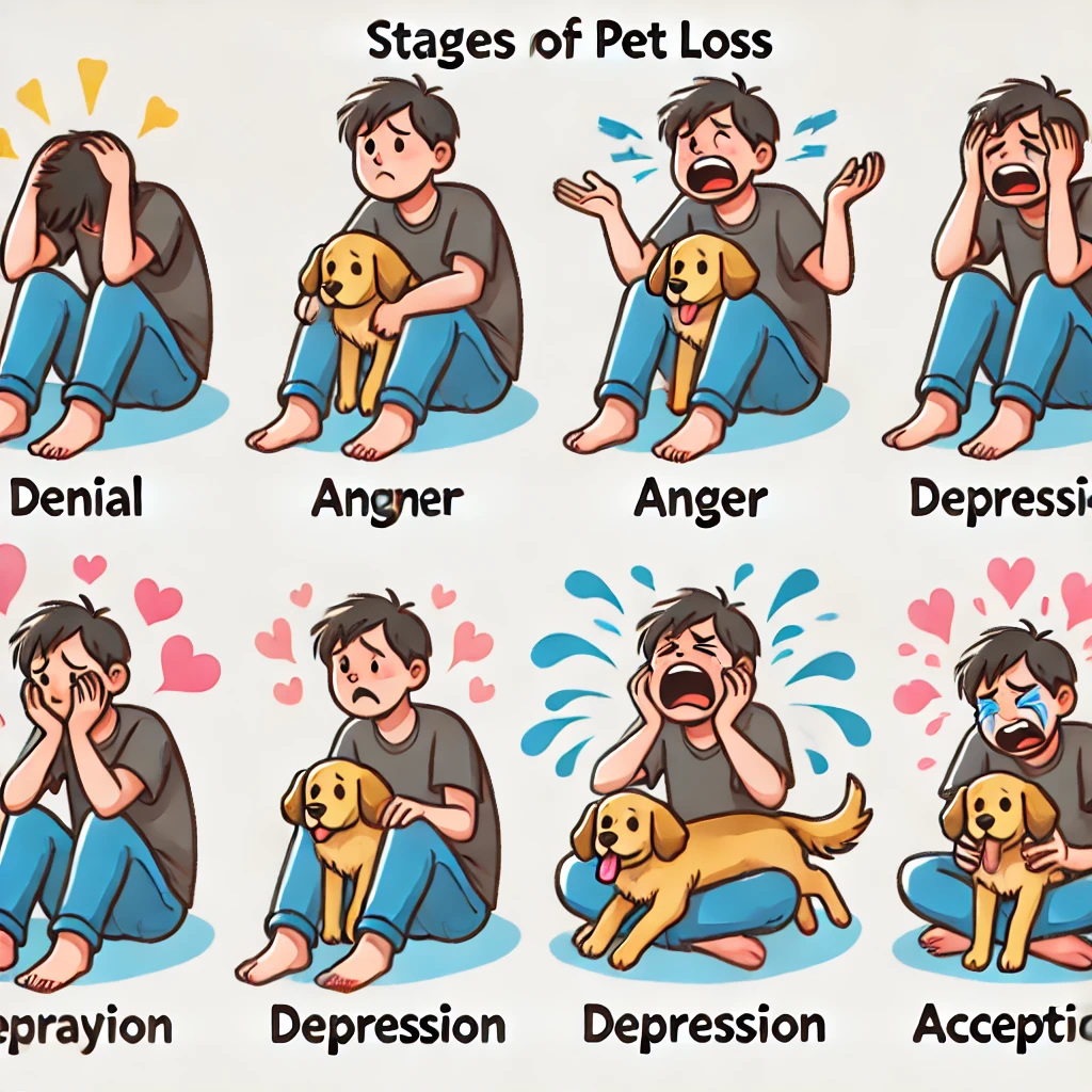 펫로스 증후군 증상과 단계별 애도 과정
