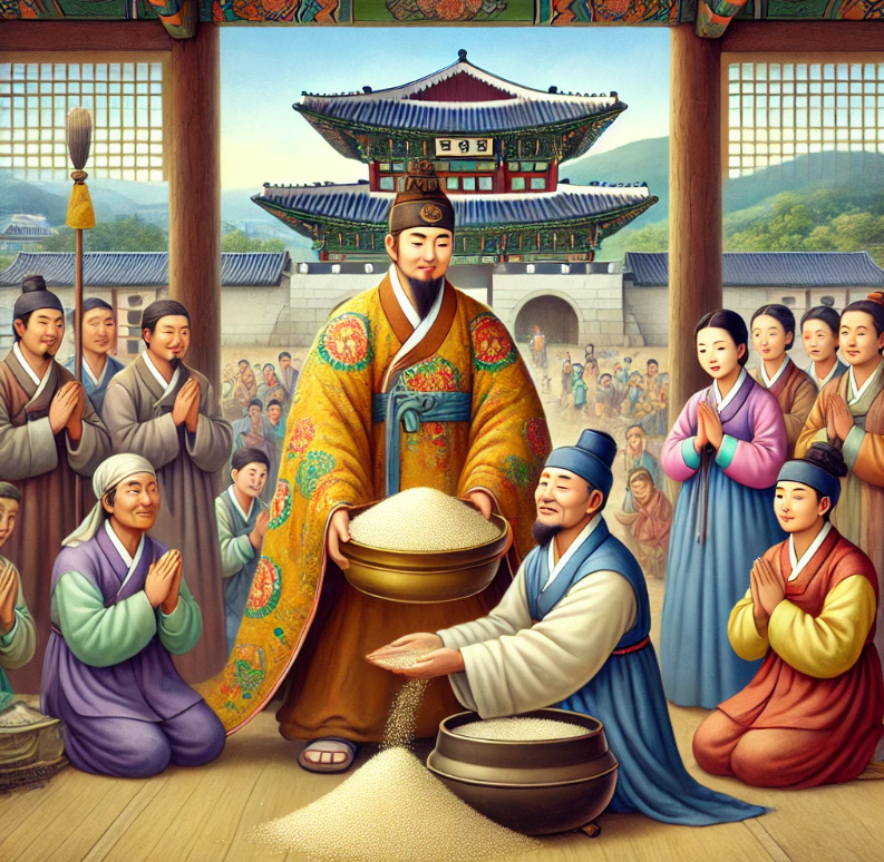 애민정책 관련 그림