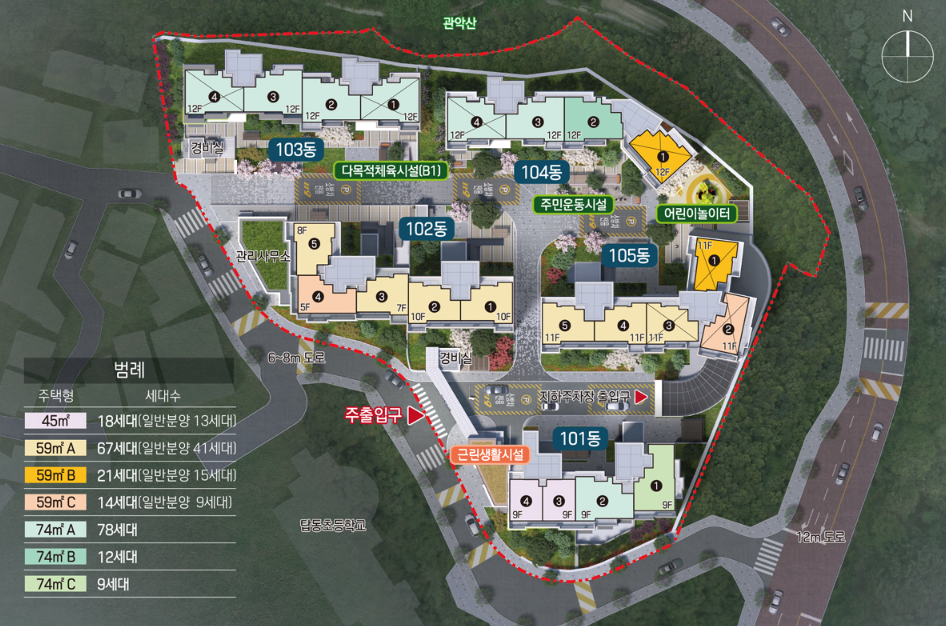 한신더휴 하이엔에듀포레 이미지=공식홈페이지